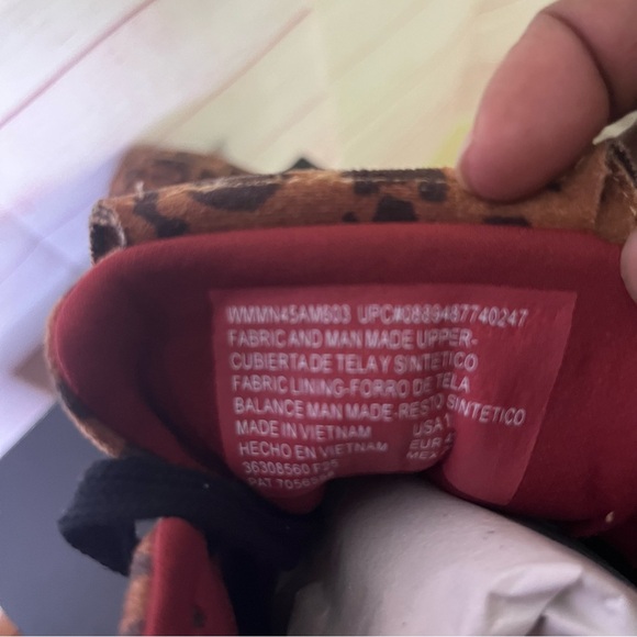 Madden NYC NEW Leopard Print Fold Over Sneakers Size 10 - Picture 3 of 8